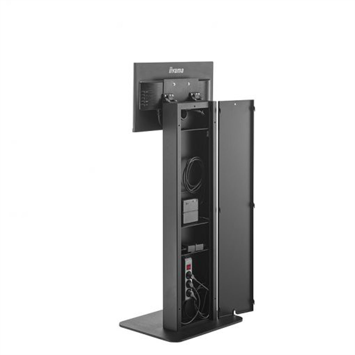 Hagor Bodenständer – Neigbar – 22–32" – VESA 75×75–200×200 – bis 12 kg, für Digital Signage-Monitore