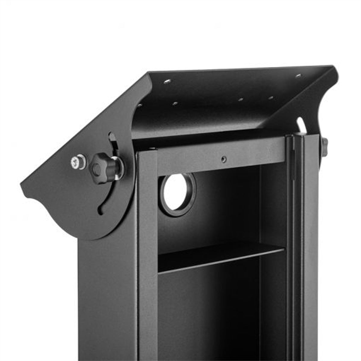 Hagor Bodenständer – Neigbar – 22–32" – VESA 75×75–200×200 – bis 12 kg, für Digital Signage-Monitore