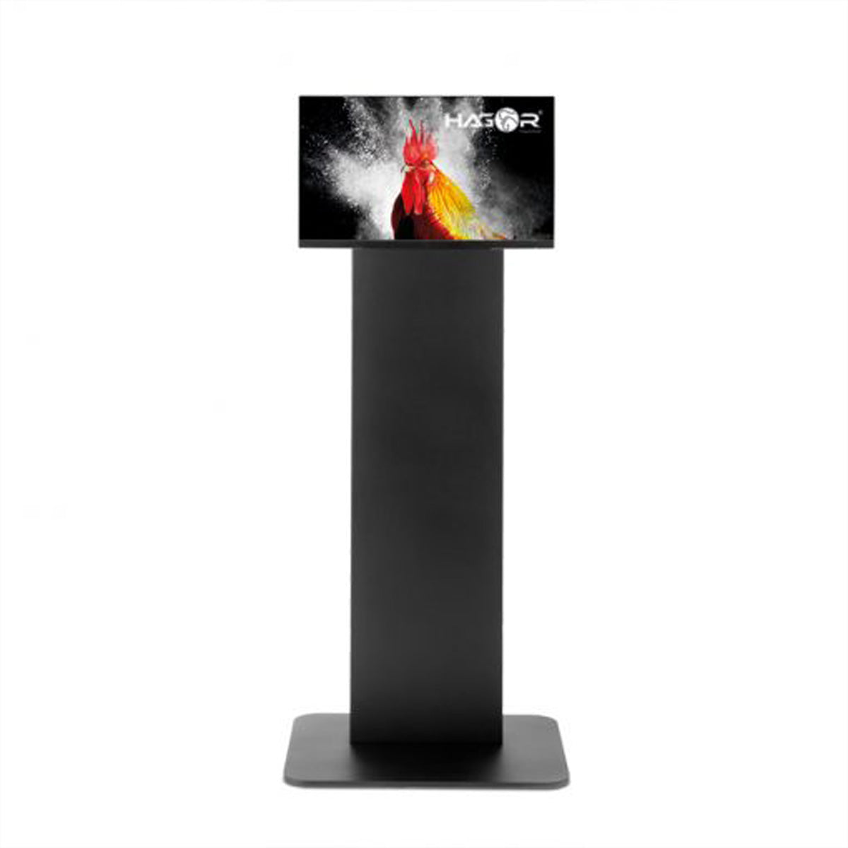 Hagor Bodenständer – Neigbar – 22–32" – VESA 75×75–200×200 – bis 12 kg, für Digital Signage-Monitore