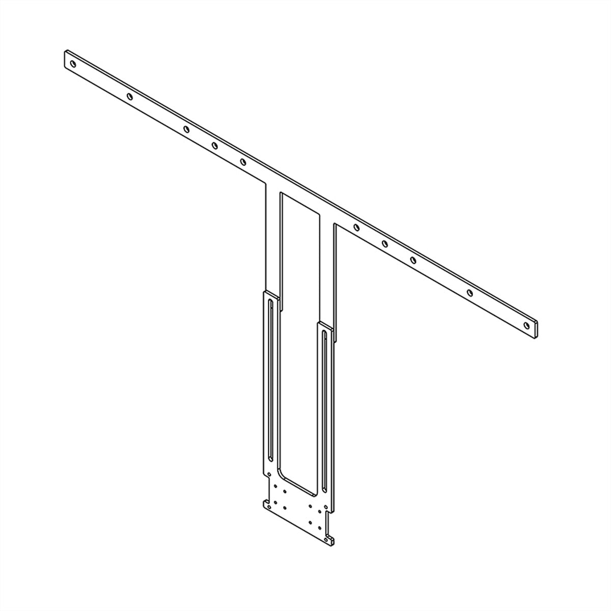 Hagor VESA-Adapter für Poly Studio, Poly Studio X50, 55–75" (140–191 cm), VESA bis 800 mm, 10 kg, Schwarz