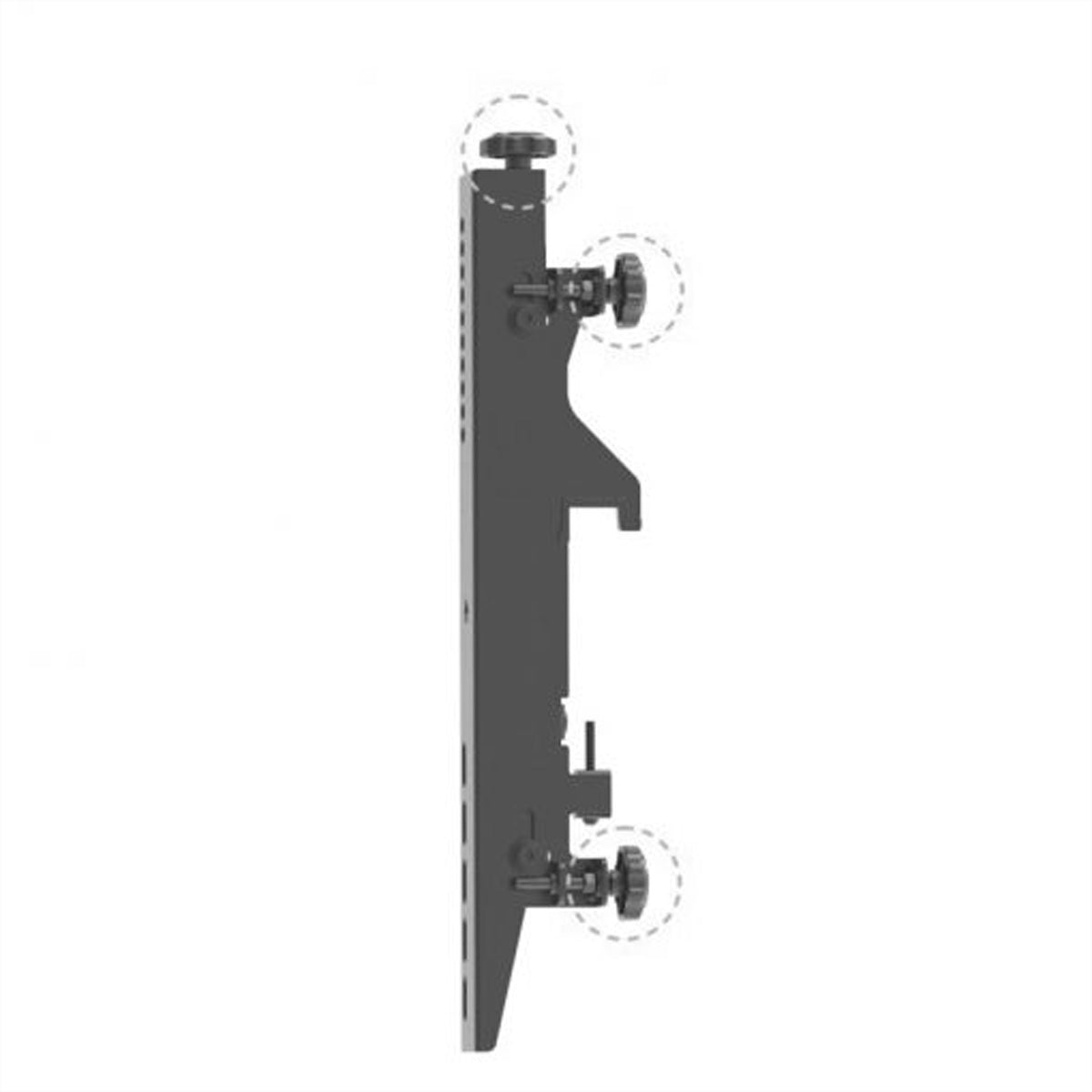 Hagor Montageschiene – VESA 400×400 – für CPS-Alu Rail 500, 700, 1000 und andere