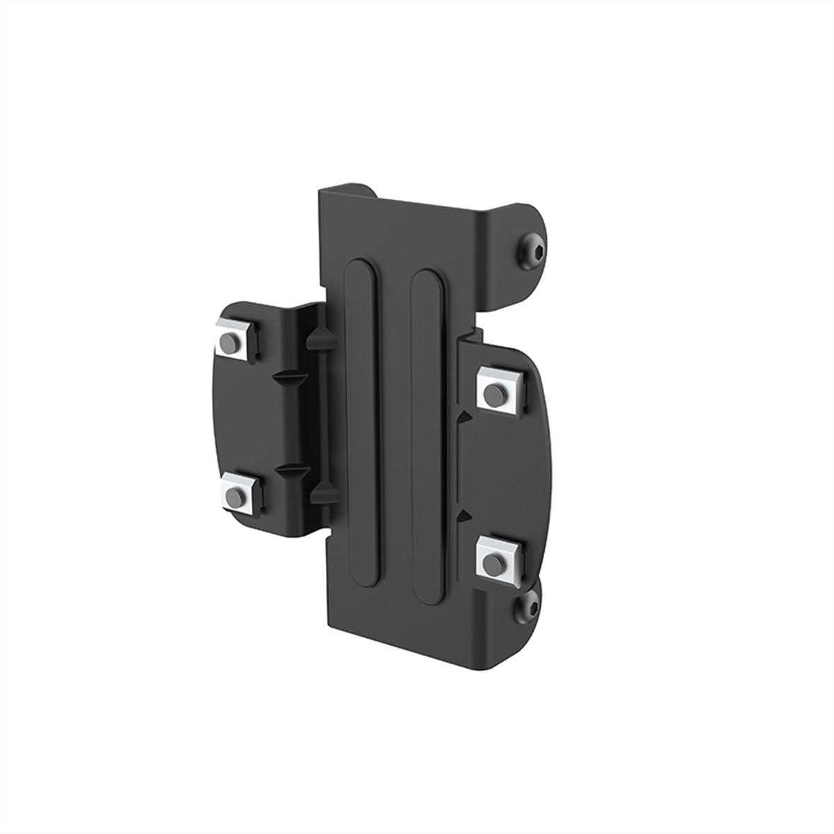 Hagor CPS – Schienenadapter für CPS-Alu Säulen (z. B. 3228/3232/3207), Schwarz