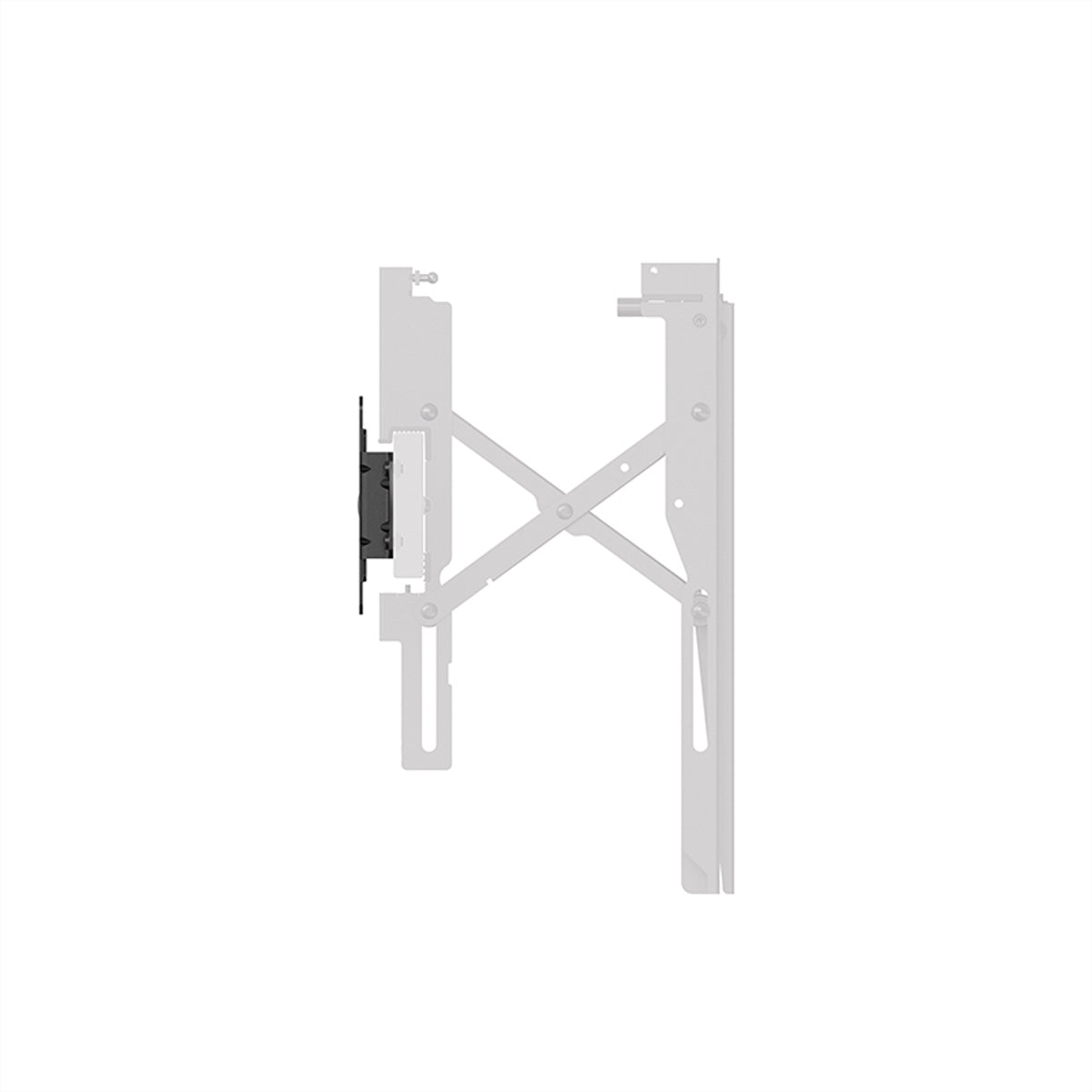 Hagor CPS – Montagezubehör (Adapter), Stahl, 151×180×28 mm, für 3210/3211/3212, Schwarz