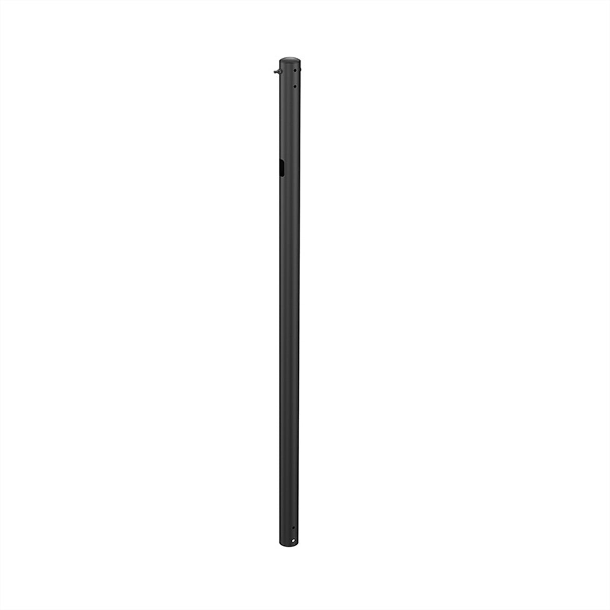 Hagor CPS – Gerades Rohr, 1500 mm × Ø 60 mm, Stahl, pulverbeschichtet, Schwarz