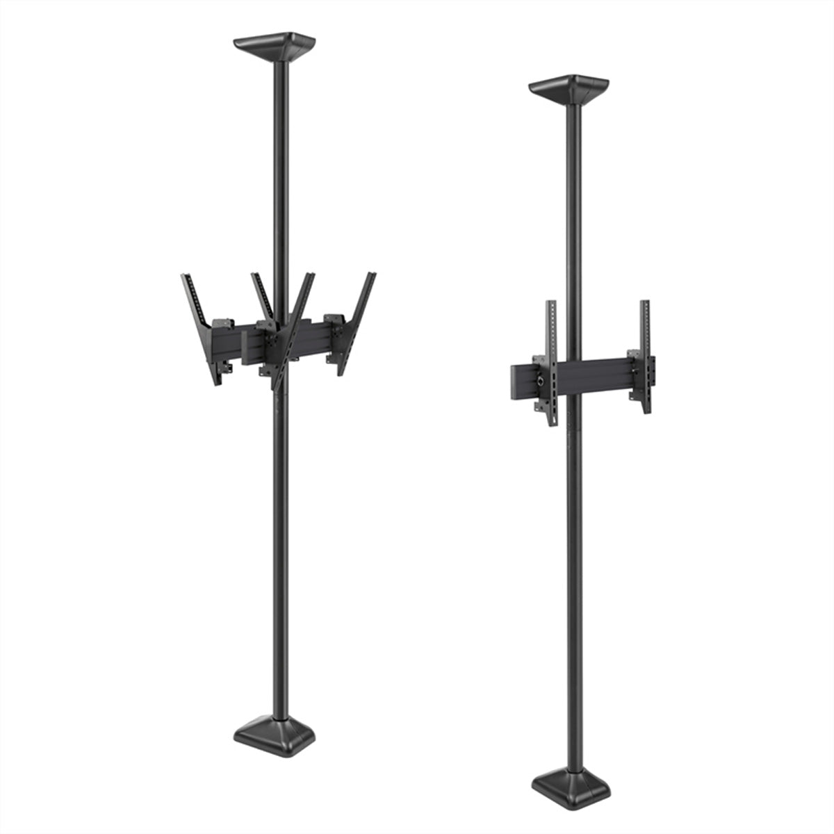Hagor CPS – Gerades Rohr, 1500 mm × Ø 60 mm, Stahl, pulverbeschichtet, Schwarz