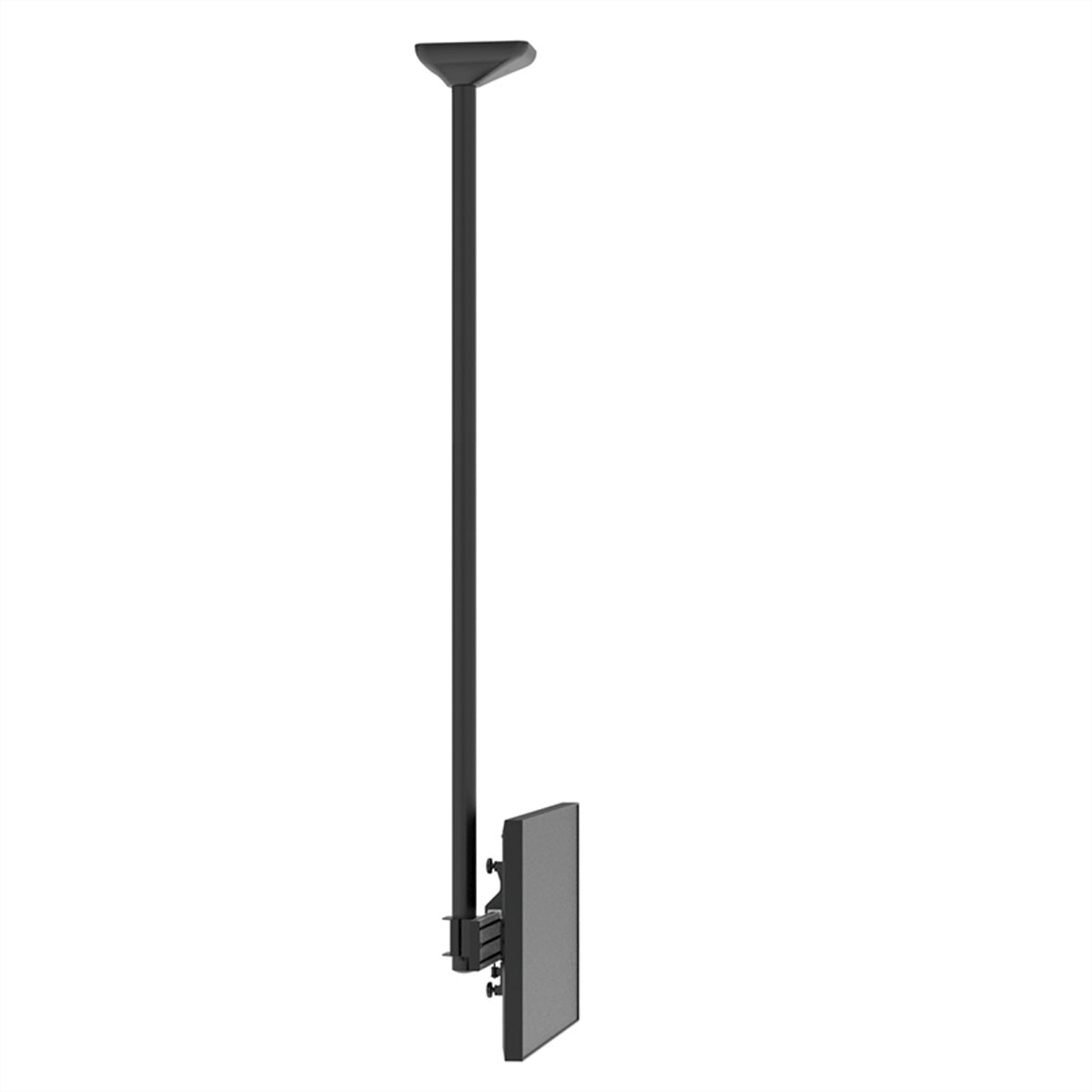Hagor CPS – Gerades Rohr, 1500 mm × Ø 60 mm, Stahl, pulverbeschichtet, Schwarz