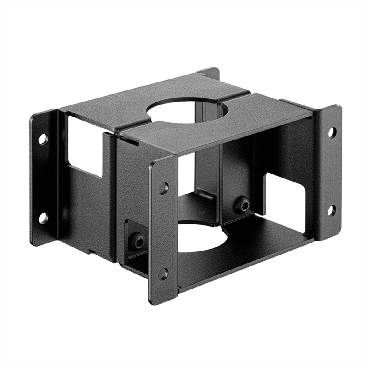 Hagor CPS – Back-to-Back Säulenadapter für Pole-Serie (3210–3216), Schwarz