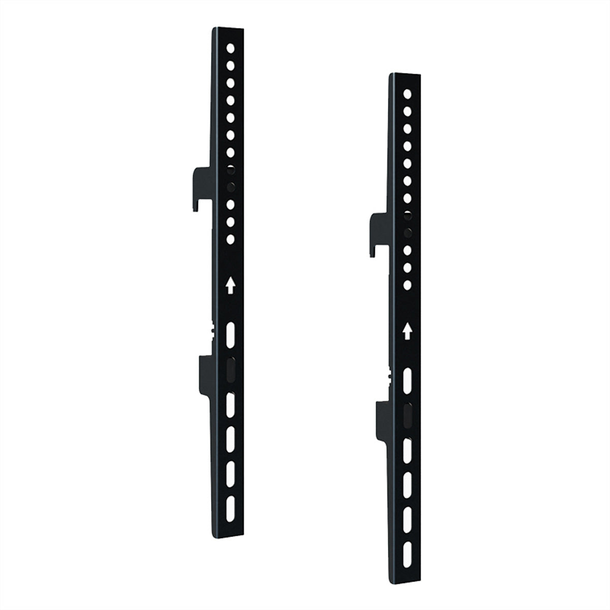 Hagor Spezialhalterung/Montageset – VESA 400×400 – 2er-Set, für CPS Alu-Schienen – Schwarz
