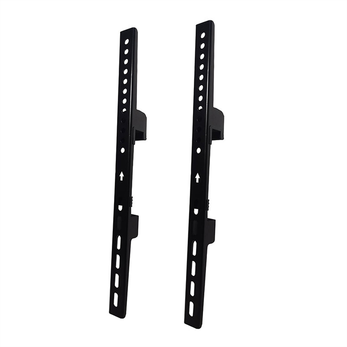 Hagor Spezialhalterung/Montageset – VESA 400×400 – 2er-Set, für CPS Alu-Schienen – Schwarz