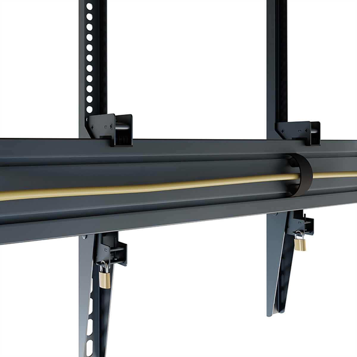 Hagor Deckenhalterung – 46–65″ – VESA 200×200–600×400 – bis 50 kg, Höhenverstellbar