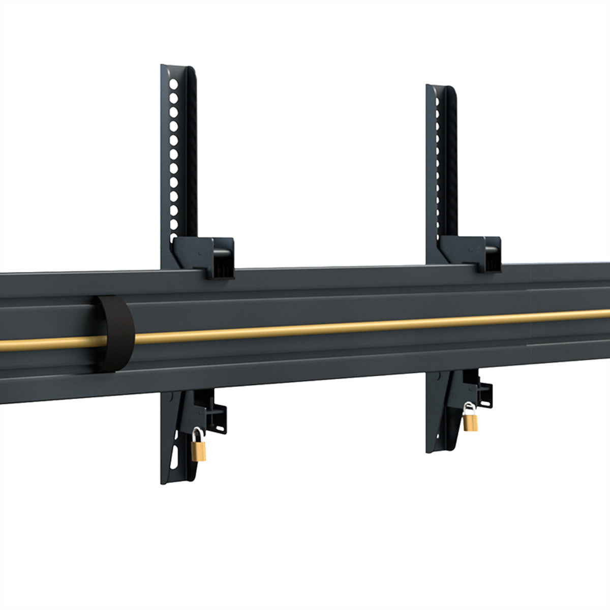 Hagor Wandhalterung – Neigbar – 46–65" – VESA 200×200–600×400 – bis 50 kg, für 3 Displays – CPSW3L