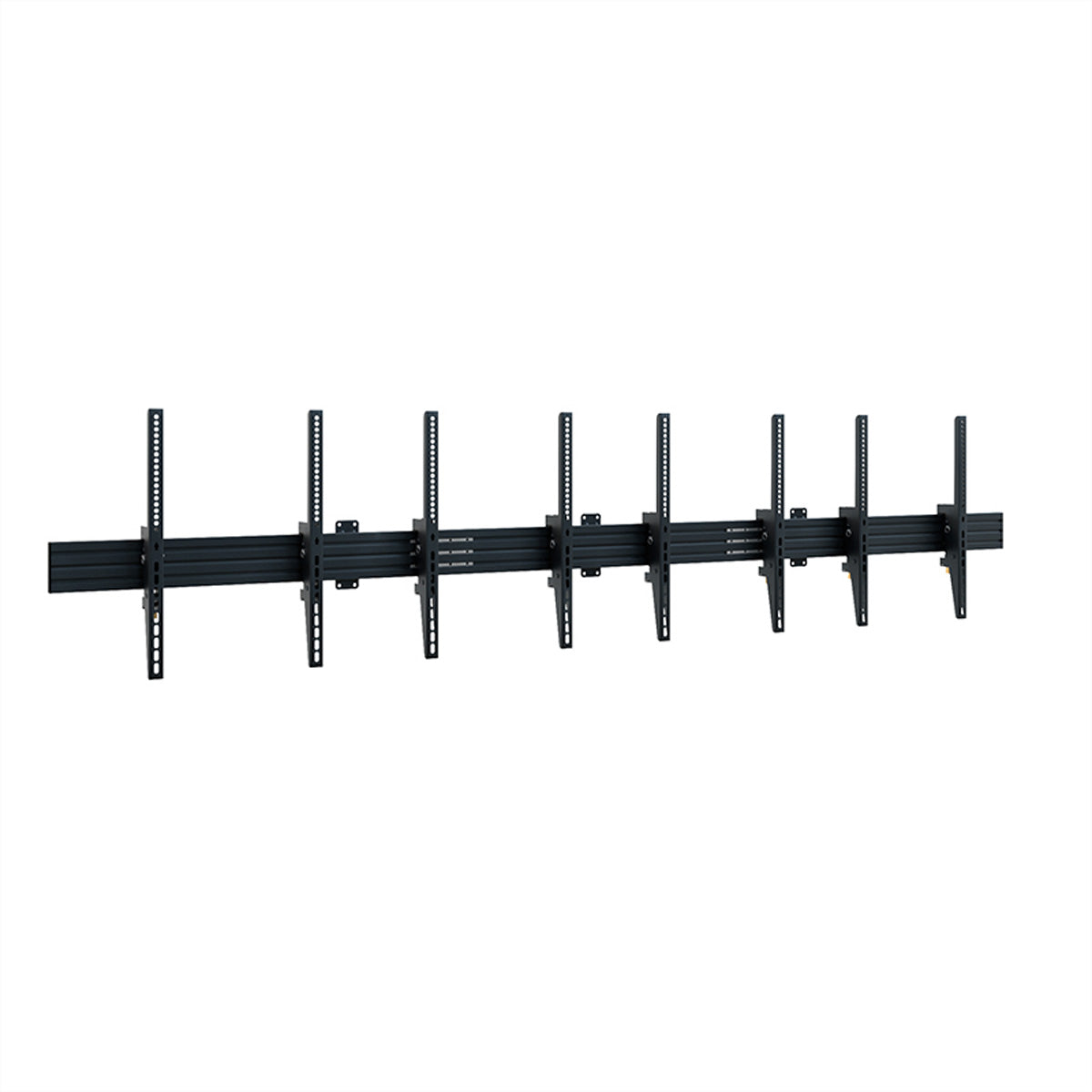 Hagor Wandhalterung – neigbar – 46–65" – VESA 200×100–400×600 – bis 50 kg, für 4 Displays – schwarz