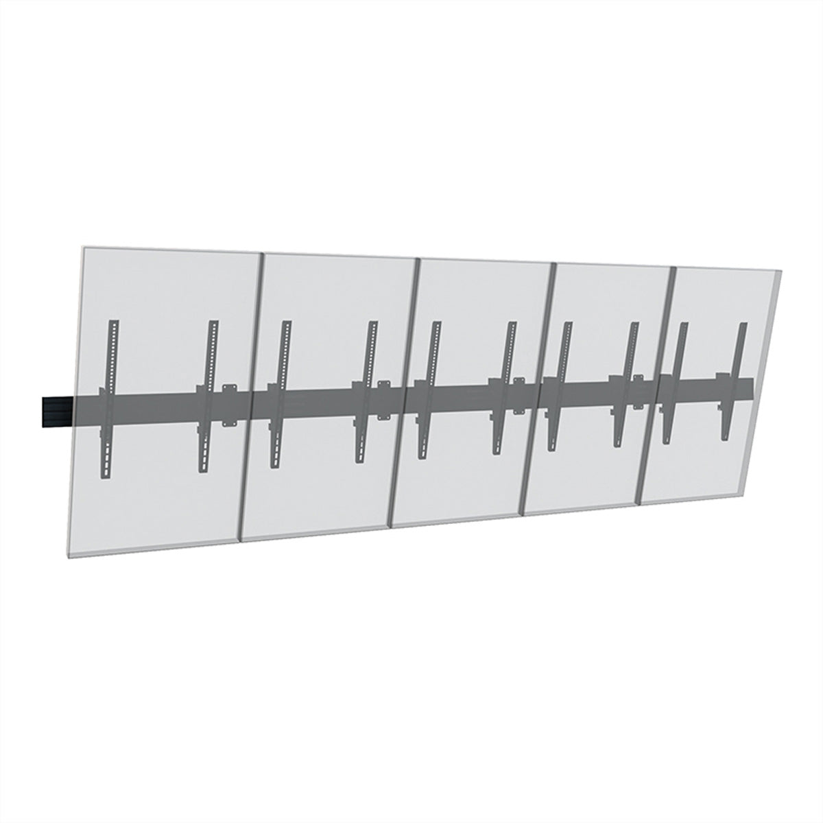 Hagor Wandhalterung – Neigbar – 46–65" – VESA 200×100–400×600 – bis 50 kg, für 5 Displays – CPS W5P