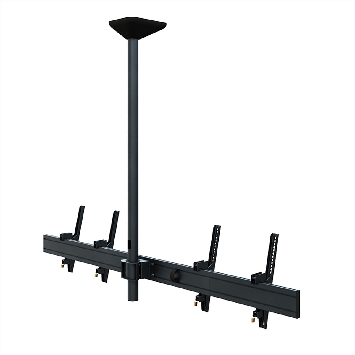 Hagor Deckenhalterung – Back-to-Back – 46–65" – VESA 200×200–600×400 – bis 80 kg, für 2 Displays – CPS D2L