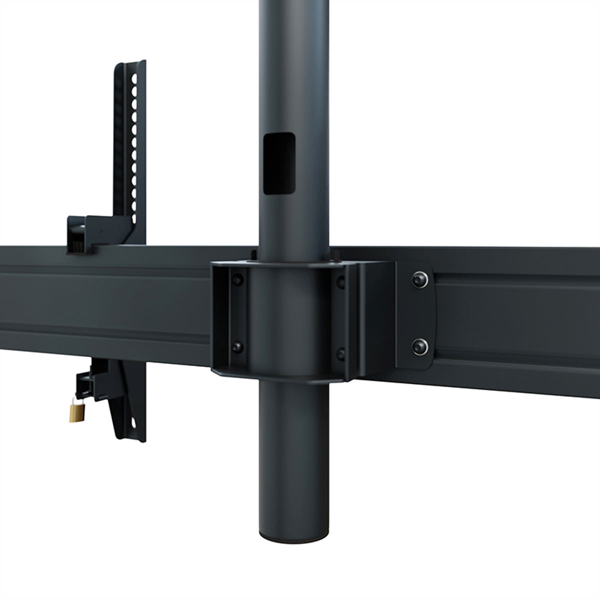 Hagor Deckenhalterung – Back-to-Back – 46–65" – VESA 200×200–600×400 – bis 80 kg, für 2 Displays – CPS D2L