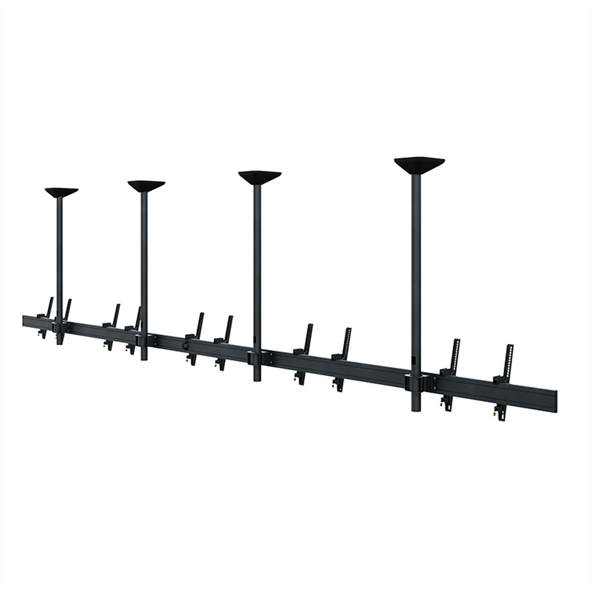 Hagor Deckenhalterung – 46–65″ – VESA 200×200–600×400 – bis 40 kg, für 5 Displays, neigbar – CPS D5L