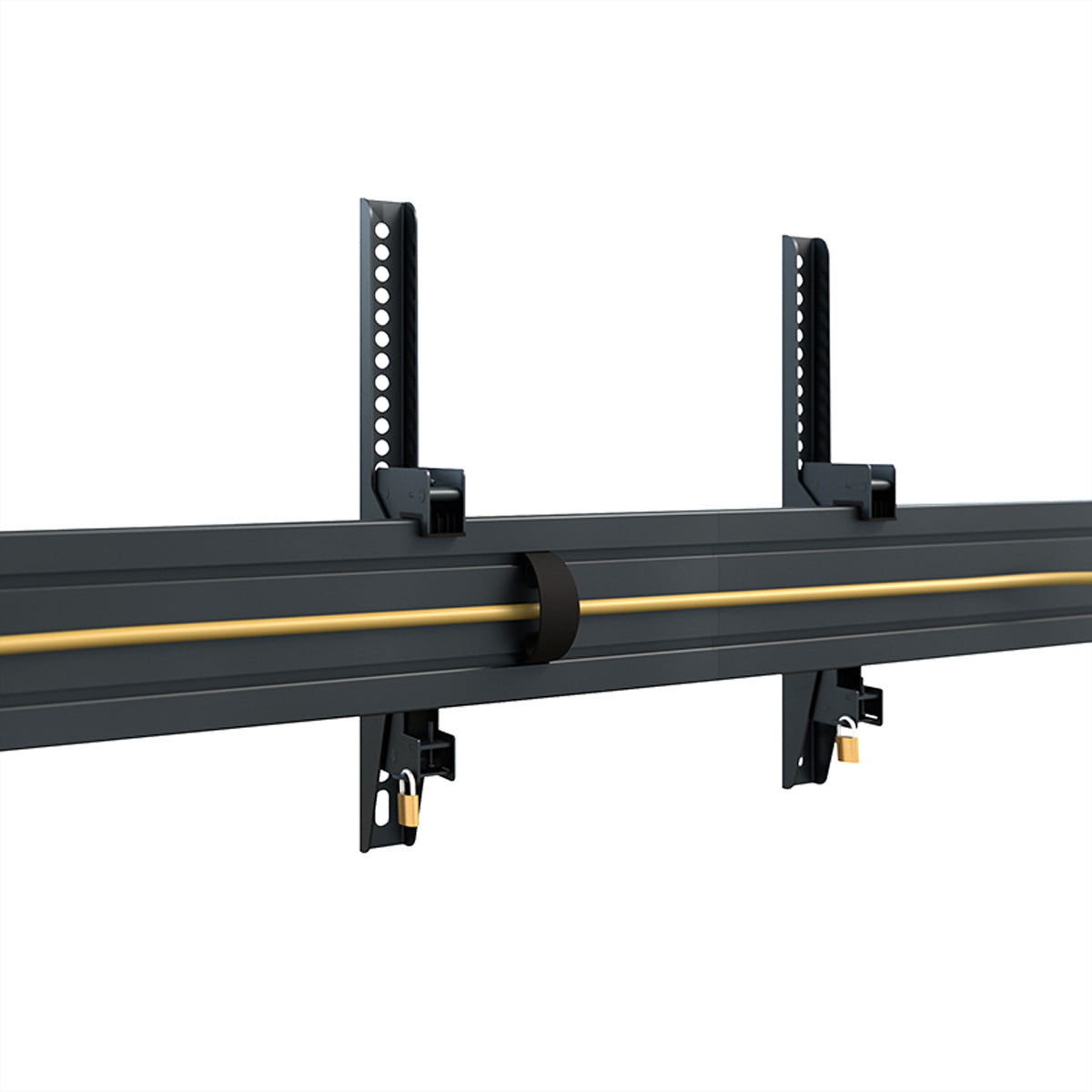 Hagor Deckenhalterung – 46–65″ – VESA 200×200–600×400 – bis 40 kg, für 5 Displays, neigbar – CPS D5L