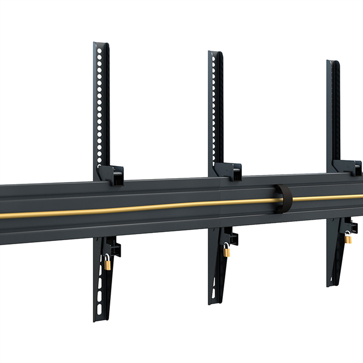 Hagor Deckenhalterung – Back-to-Back – 46–65" – VESA 200×100–400×600 – bis 40 kg, neigbar – CPS D2P