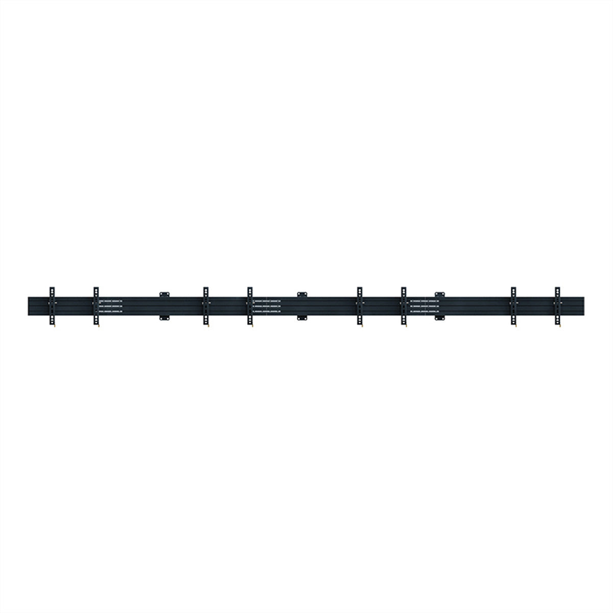 Hagor Wandhalterung – neigbar – 32–43" – VESA 75×75–200×200 – bis 50 kg, für 4 Displays – Schwarz