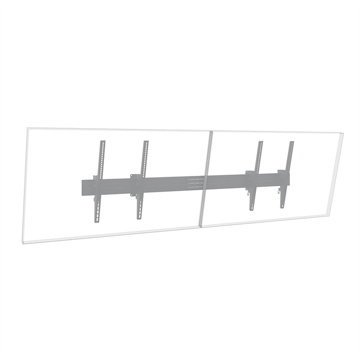 Hagor Wandhalterung – Neigbar – 55–65" – VESA 200×100–800×600 – bis 100 kg, für 2 Displays – CPS Wall
