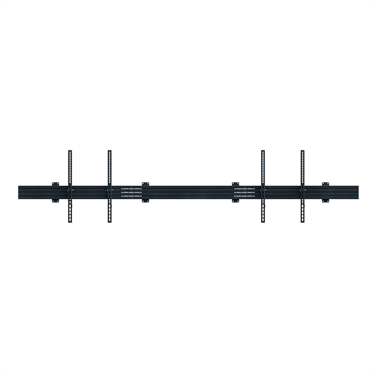 Hagor Wandhalterung – Neigbar – 75–86" – VESA 200×100–800×600 – bis 100 kg, für 2 Displays – Schwarz