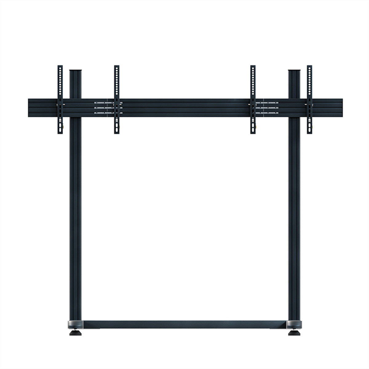 Hagor Bodenständer – 55–65" – VESA 200×100–800×400 – bis 50 kg, für 2 Displays, Höhenverstellbar