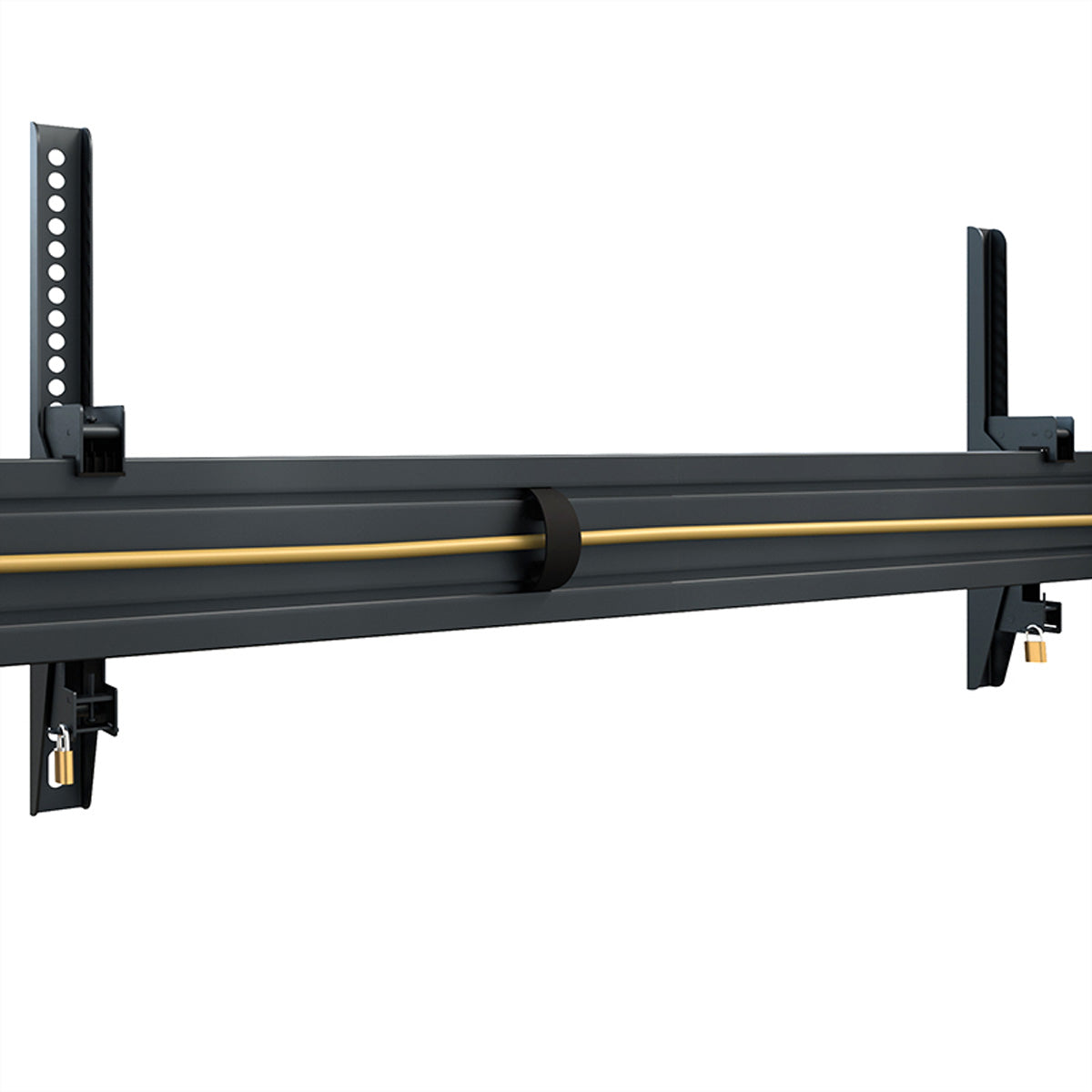 Hagor Bodenständer – 55–65" – VESA 200×100–800×400 – bis 50 kg, für 2 Displays, Höhenverstellbar