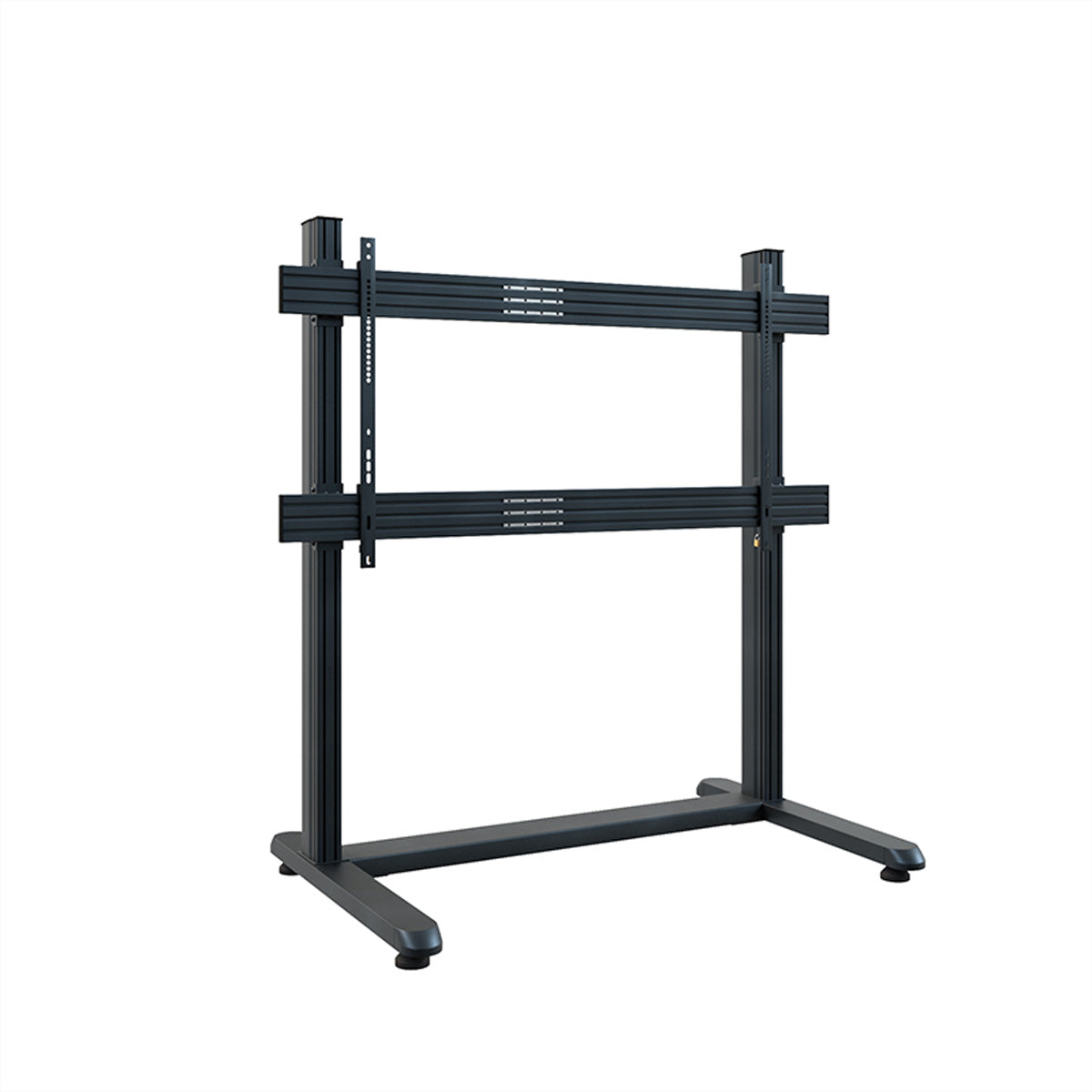Hagor TV-Wagen – 86–110" – VESA 200×200–1500×800 – bis 150 kg, mit Rollen, Kabelmanagement – Schwarz