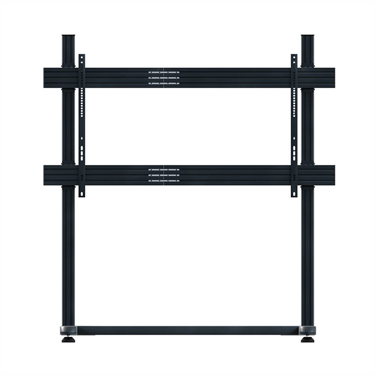 Hagor TV-Wagen – 86–110" – VESA 200×200–1500×800 – bis 150 kg, mit Rollen, Kabelmanagement – Schwarz