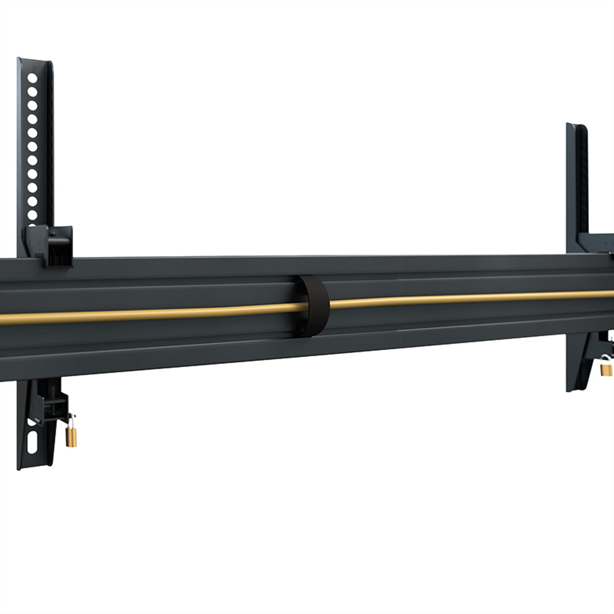 Hagor Bodenständer – 55–65" – VESA 800×400 – bis 50 kg, für 2 Displays – Schwarz
