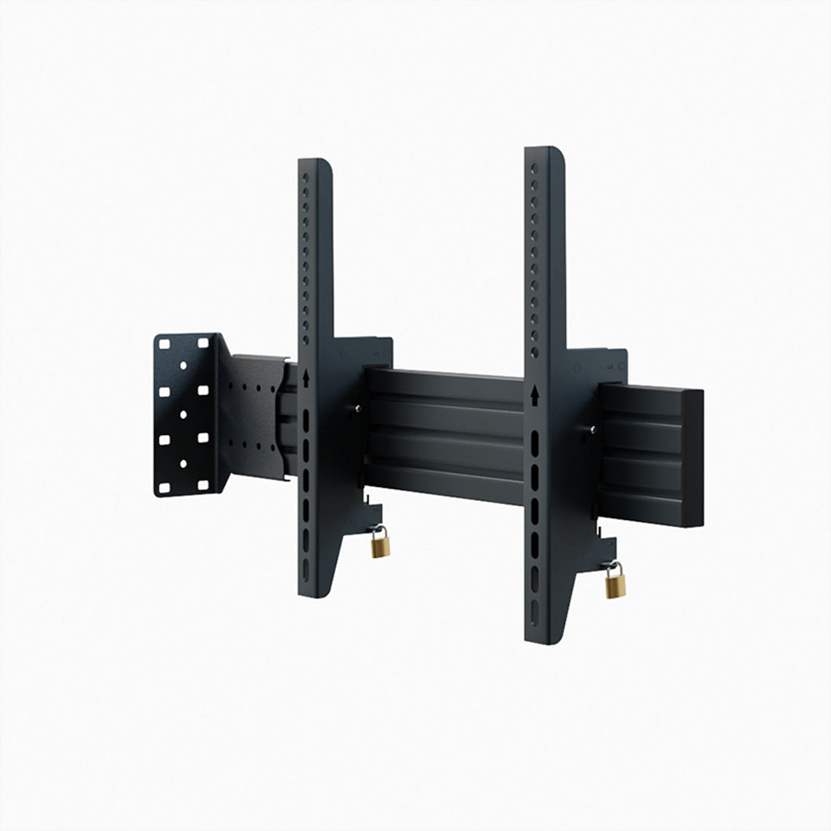 Hagor Wandhalterung – Neigbar – 42–55" – VESA 100×100–400×400 – bis 35 kg – Schwarz