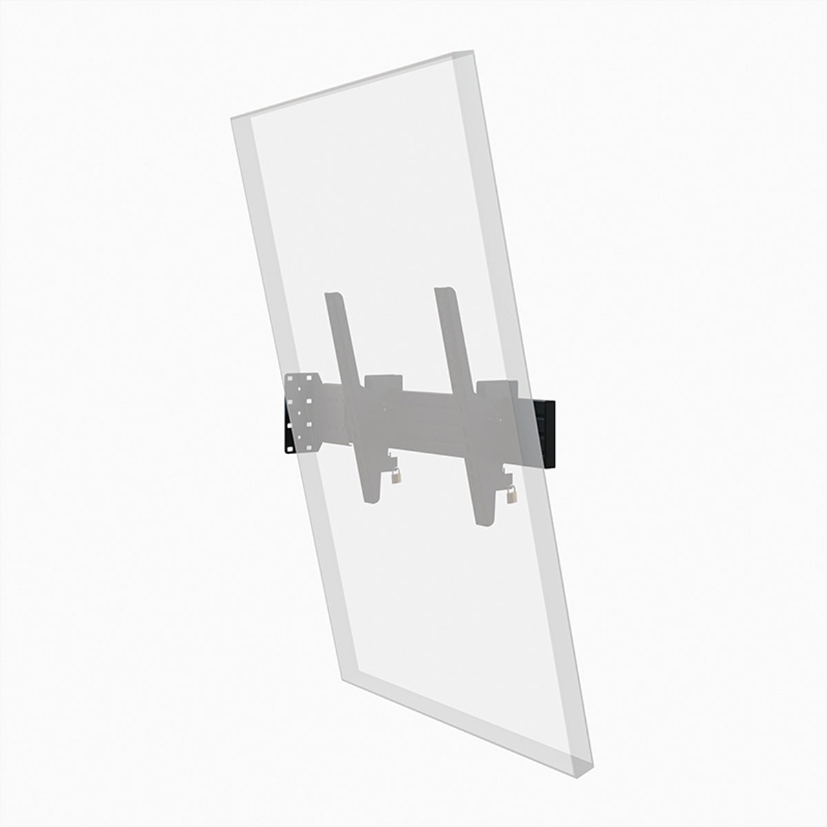 Hagor Wandhalterung – Neigbar – 42–55" – VESA 100×100–400×400 – bis 35 kg – Schwarz