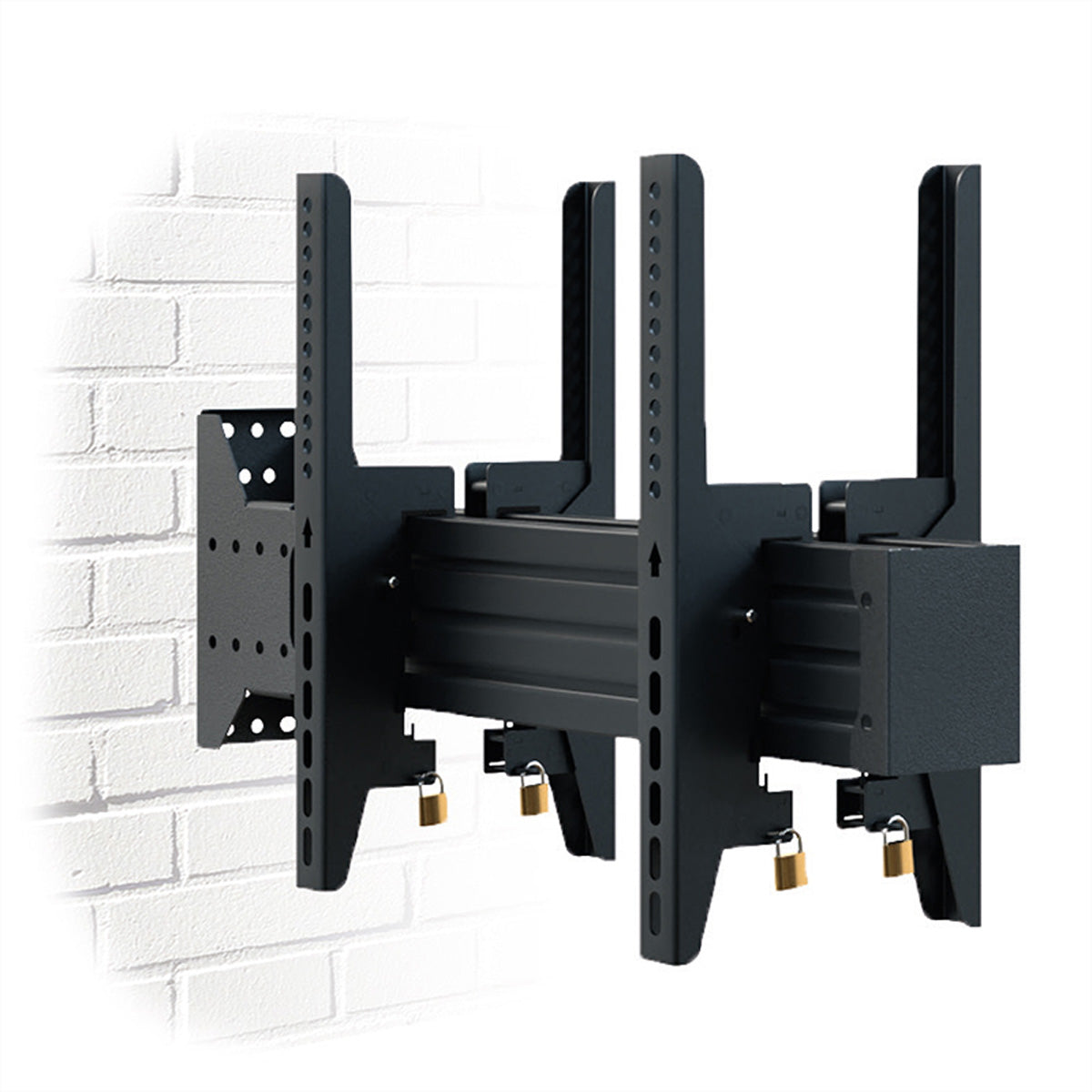 Hagor Wandhalterung – Neigbar – 42–65" – VESA 200×200–400×400 – bis 60 kg, für 2 Displays – CPS From Wall