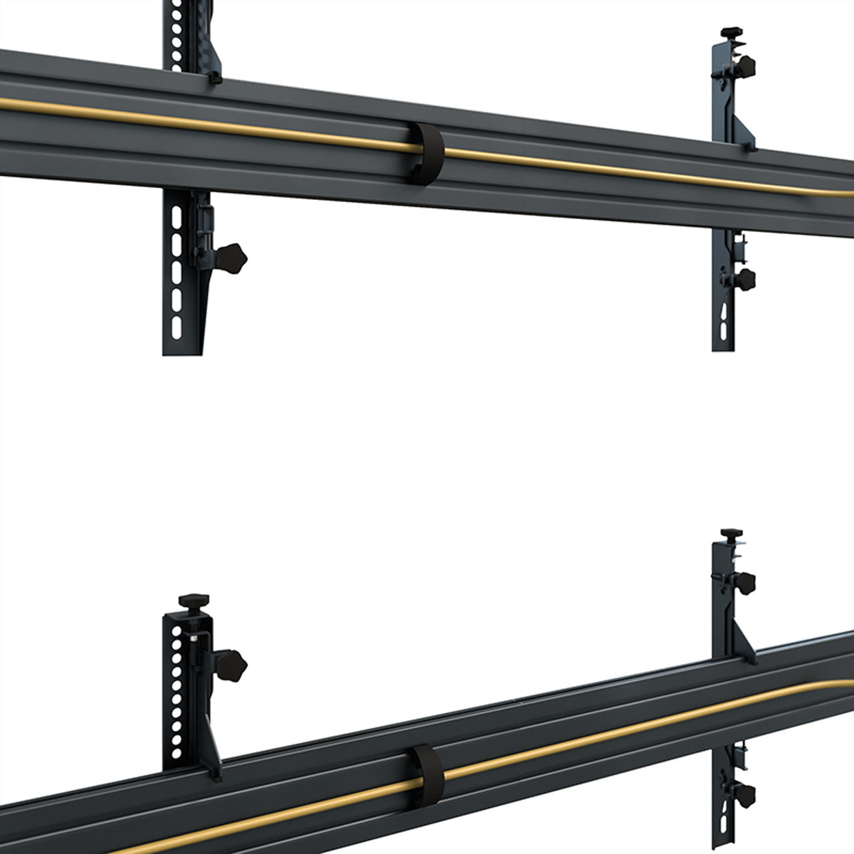 Hagor Videowand-Halterung – 46–55" – VESA 75×75–600×400 – bis 160 kg, für 4 Displays – CPS W2x2L