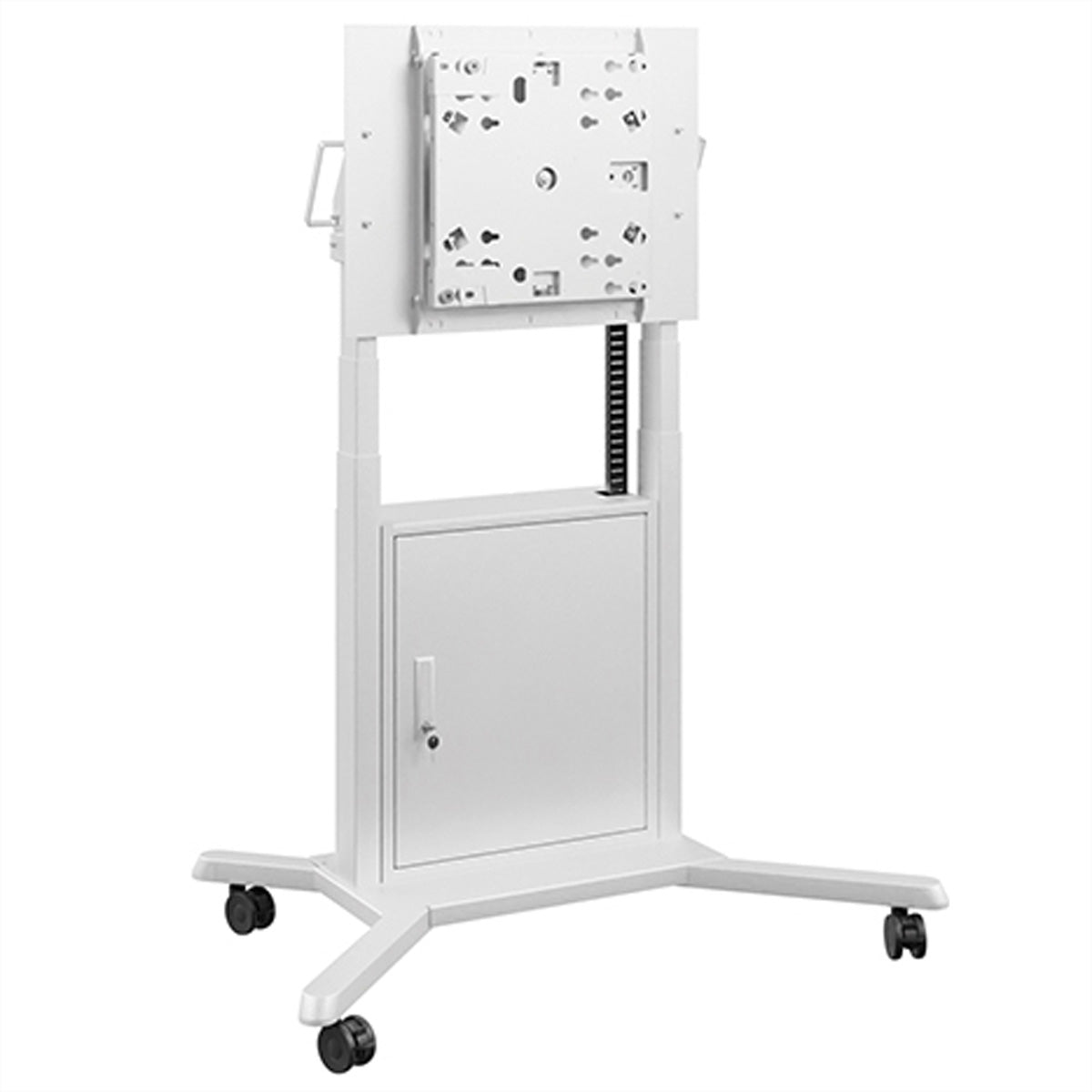 Hagor TV-Wagen – 55" – VESA 200×200–400×400 – bis 45 kg, motorisiert, mit Rollen, für Samsung WM55H und WM55R