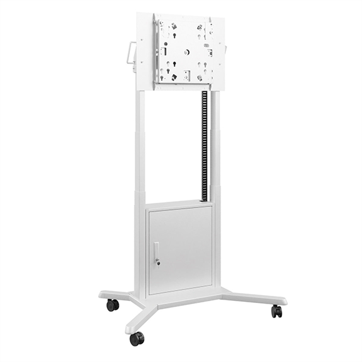 Hagor TV-Wagen – 55" – VESA 200×200–400×400 – bis 45 kg, motorisiert, mit Rollen, für Samsung WM55H und WM55R