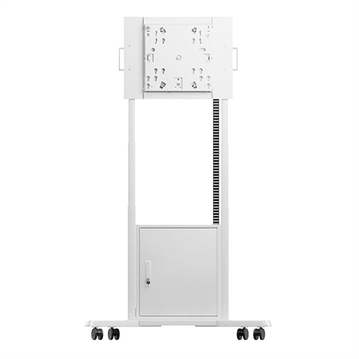 Hagor TV-Wagen – 55" – VESA 200×200–400×400 – bis 45 kg, motorisiert, mit Rollen, für Samsung WM55H und WM55R