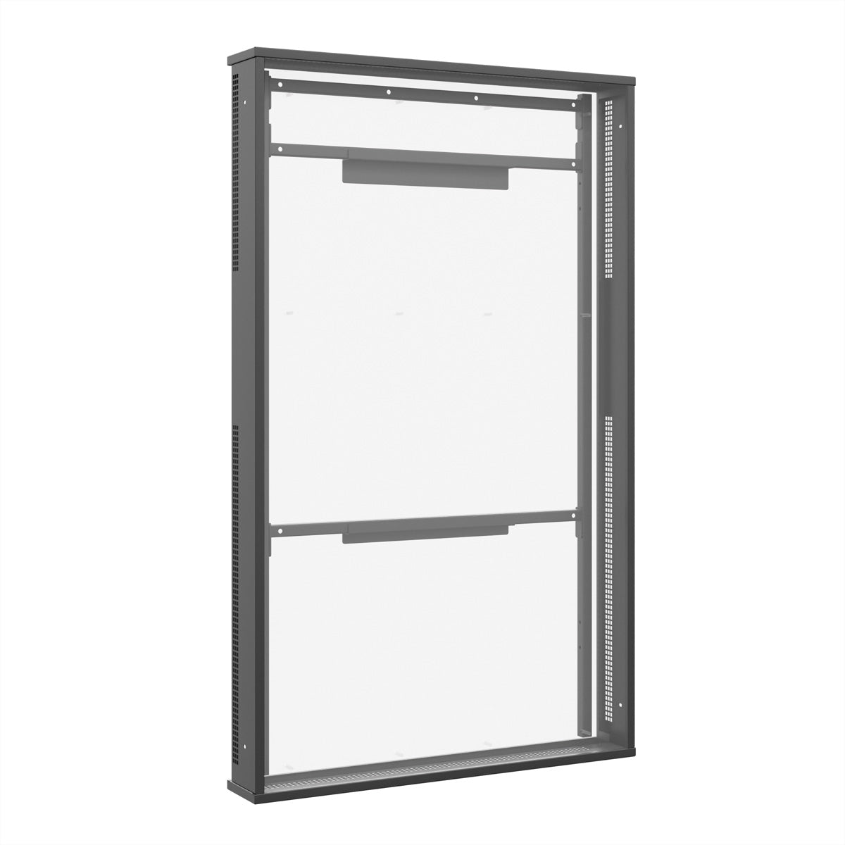 Hagor WH OH75 Rahmen – 46", hochwetterfest, belüftet – für WH OH 75 – Schwarz