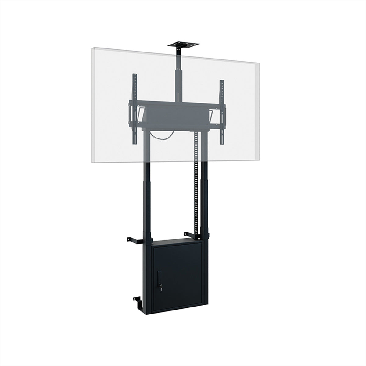 Hagor Wandlift (bodenstehend) – 55" – VESA 200×200–900×600 – bis 120 kg, motorisiert, höhenverstellbar – Twin