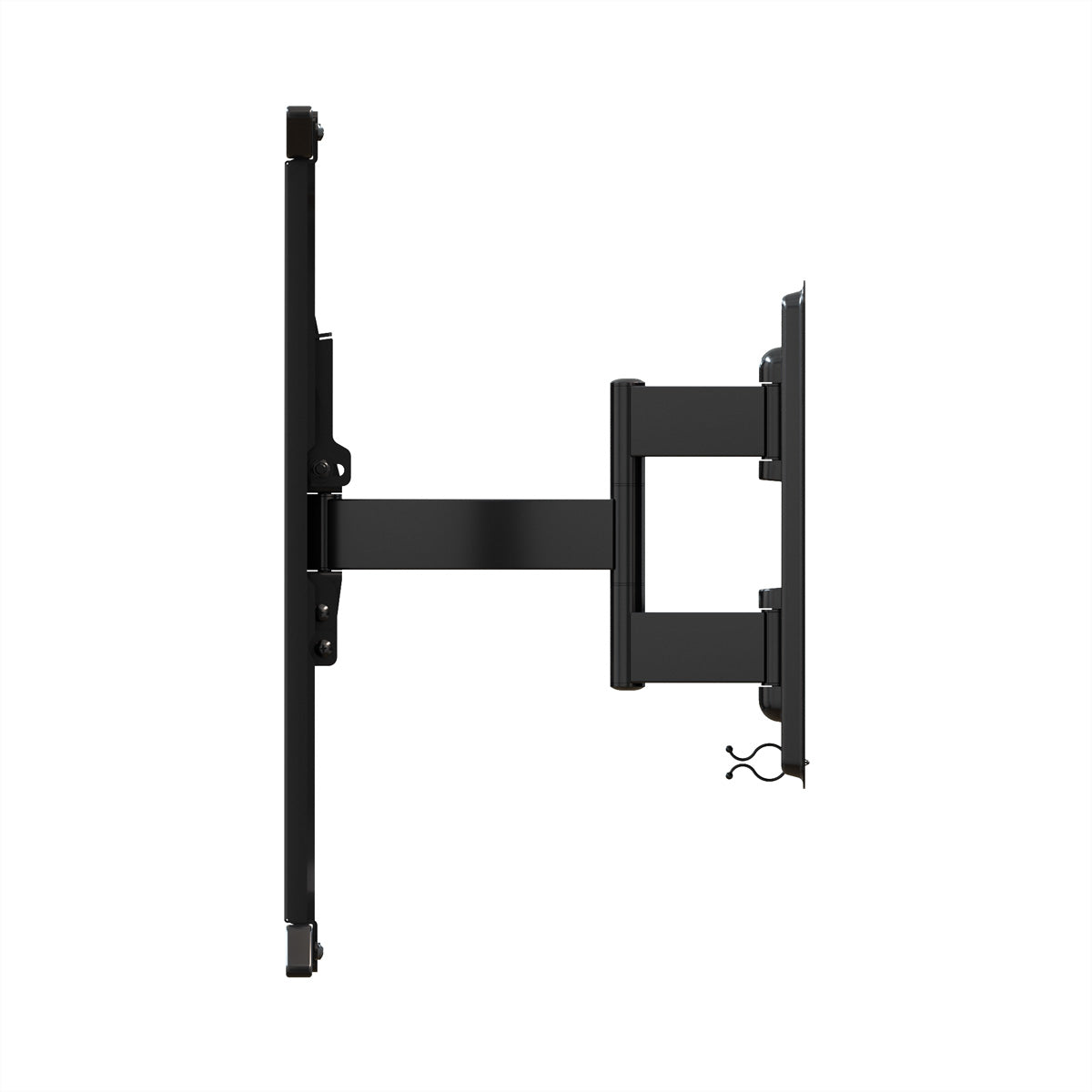 Hagor Wandhalterung – Vollbeweglich – 40–65" – VESA 200×100–400×400 – bis 30 kg, mit Kabelclips, ultraflach