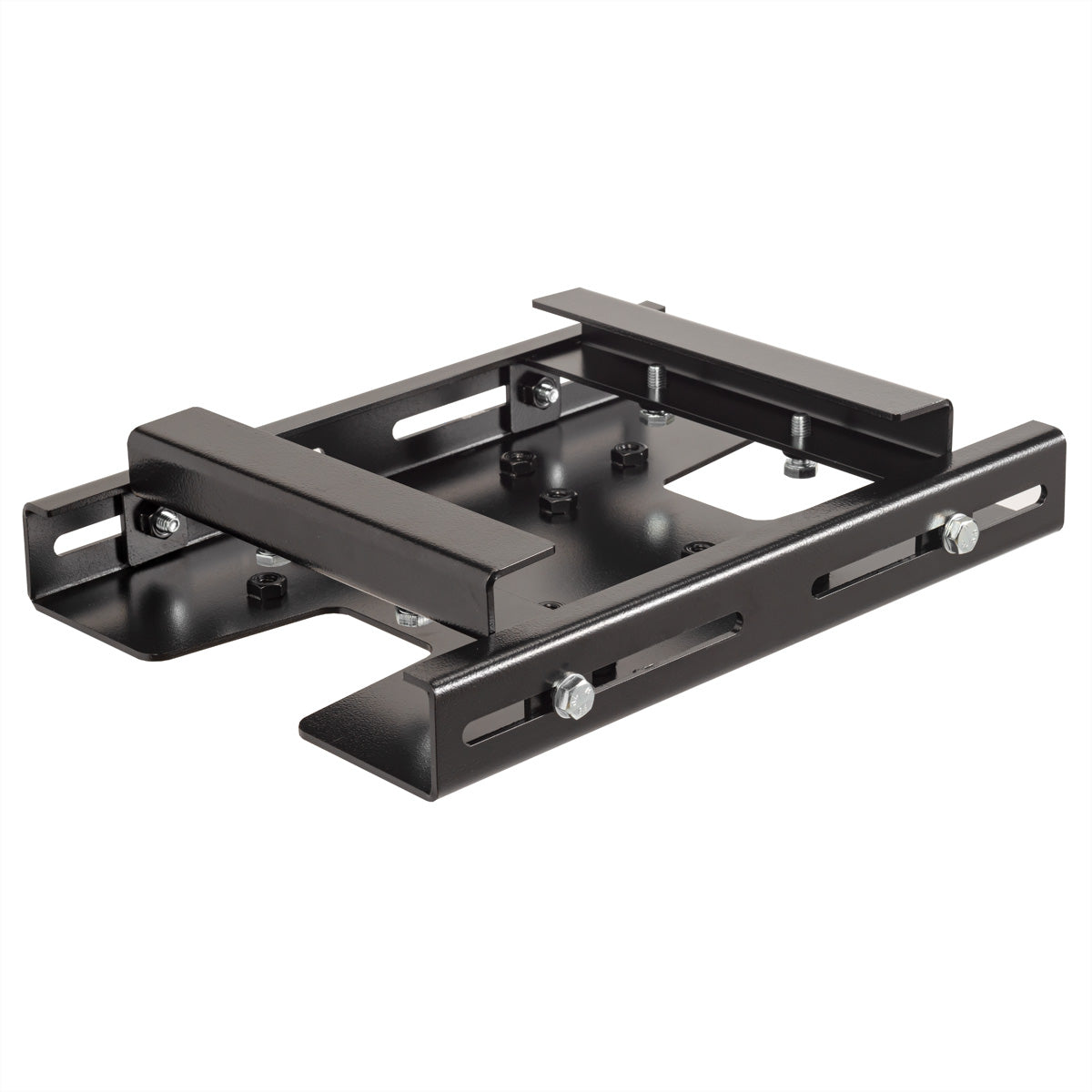 Hagor Spezialhalterung/Montageset – einstellbar 100–260 mm – für PLD- und HA DH-Serie, Schwarz