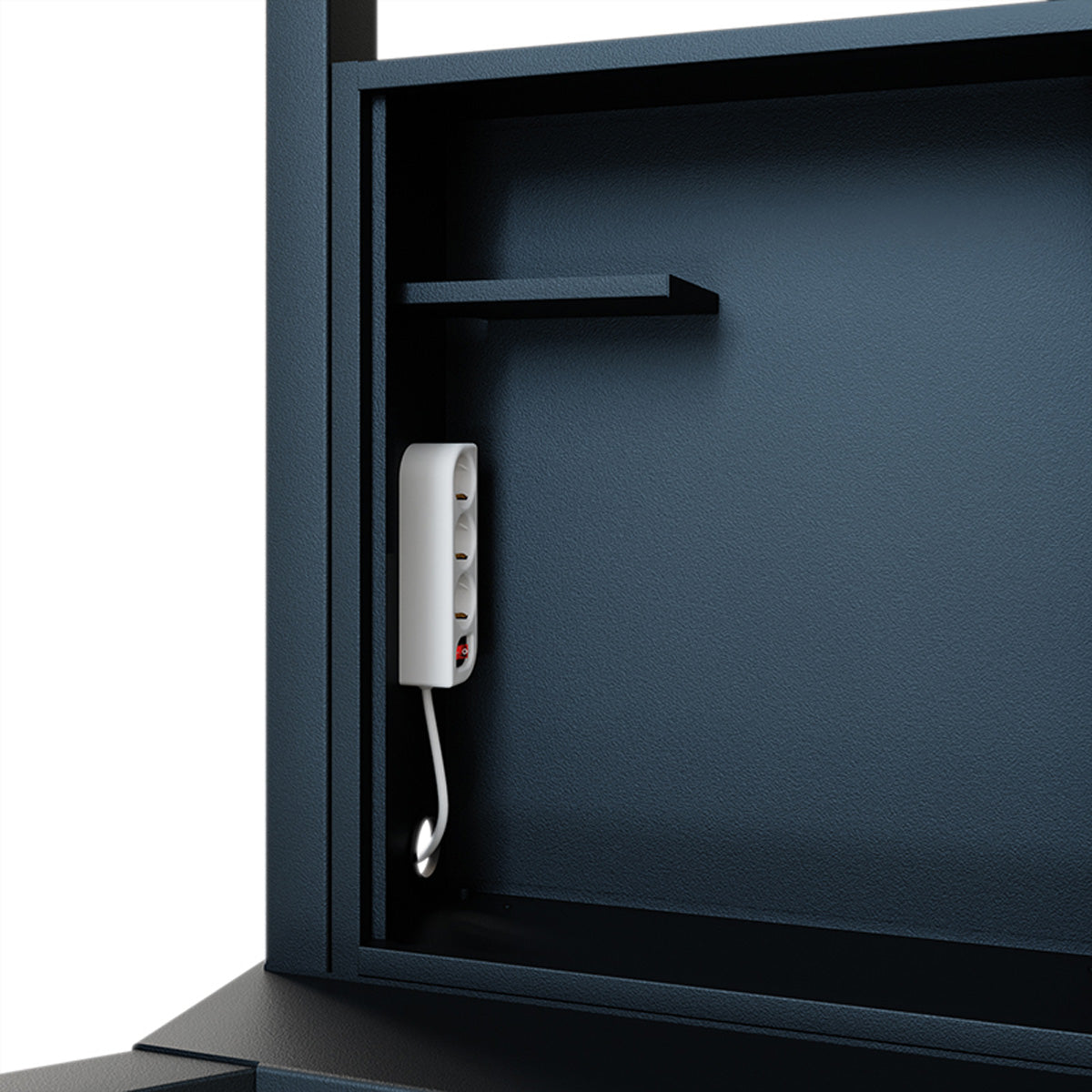 Hagor TV-Wagen – 46–65" – VESA 200×200–600×400 – bis 120 kg, motorisiert, mit Rollen, für 2 Displays
