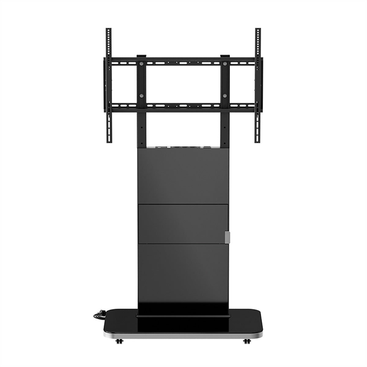 Hagor TV-Wagen – 46–65" – VESA 200×200–800×600 – bis 80 kg, Höhenverstellbar, mit Rollen – Pro-Tower M