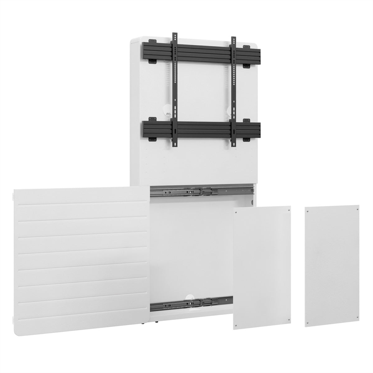 Hagor Bodenständer – 75–98" – VESA 200×200–1500×800 – bis 150 kg, Diebstahlsicherung – CON-Line Big W