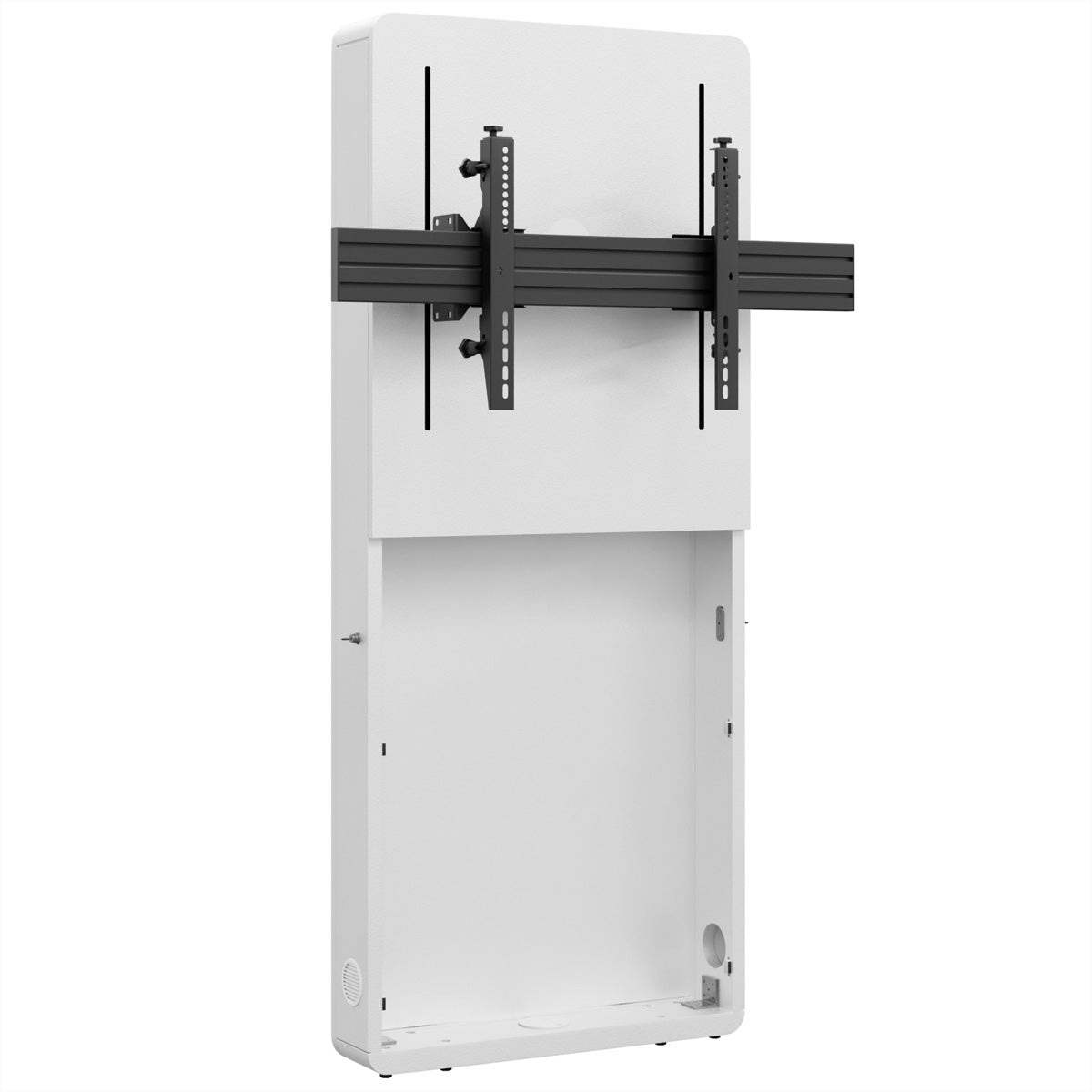 Hagor Wandlift (bodenstehend) – 55–75" – VESA 800×400 – bis 75 kg, motorisiert, höhenverstellbar – weiss