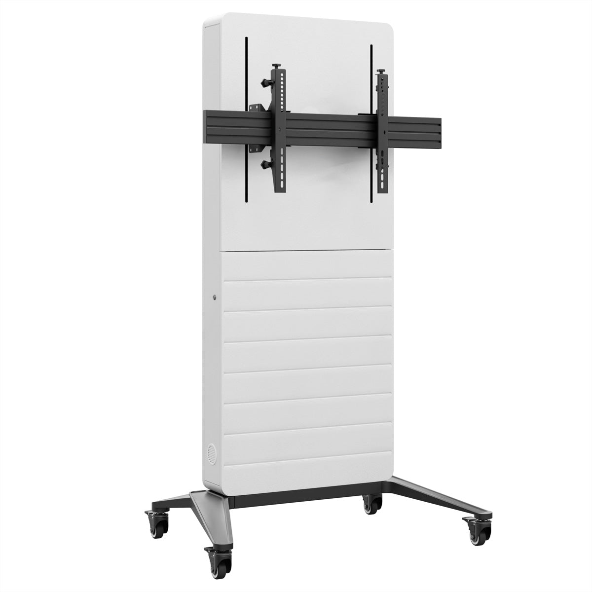 Hagor TV-Wagen – 55–75" – VESA 800×400 – bis 50 kg, Motorisiert, mit Rollen – CON-Line M Lift