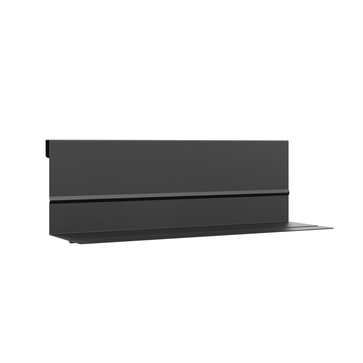 Hagor CON-Line – AV-Ablage, Wandmontage, 550 × 161 mm, Schwarz