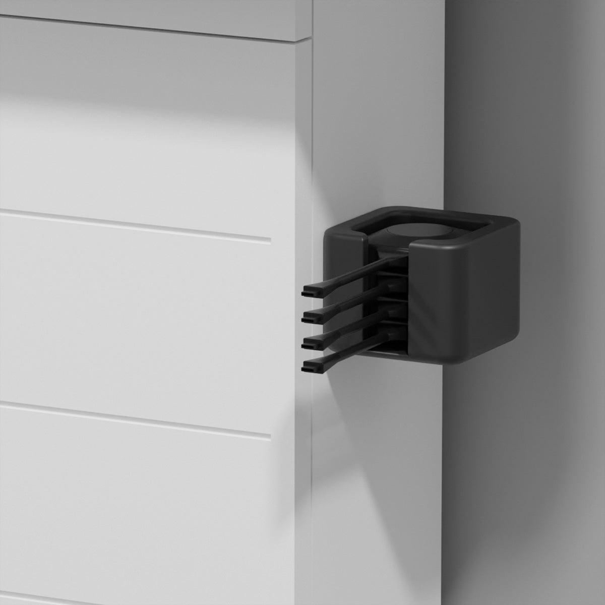 Hagor CON-Line – Donglehalterung, Wand, Kunststoff, Schwarz, für CON-Line Medienstelen