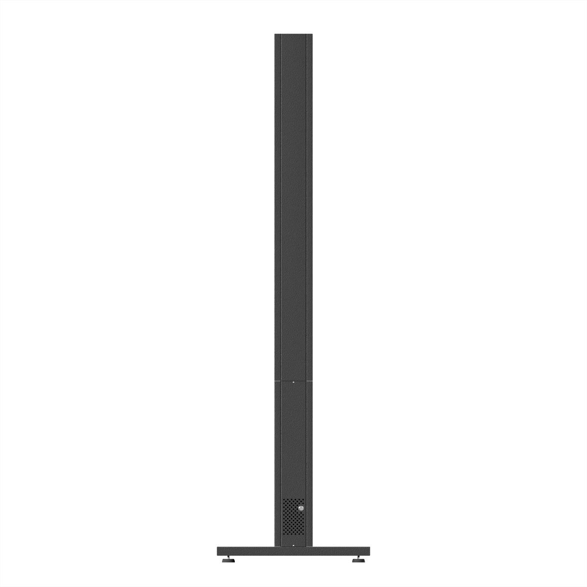 Hagor Bodenständer – Back-to-Back – 50" – Diebstahlsicherung, für 50" Displays – Anthrazitgrau