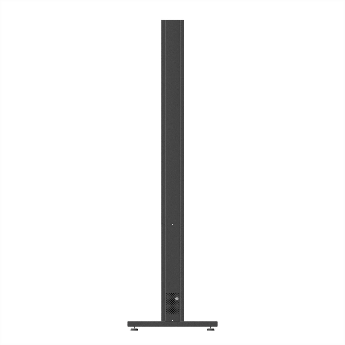 Hagor Digital-Signage-Stand für 55" Displays – abschliessbar, Belüftung – RAL 7016 – HP Kiosk 55" FS